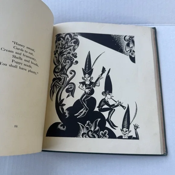 The Fairy Shoemaker Fairy Poems Boris Artzybasheff 1928 1st Ed. Illustrated Book - Picture 16 of 16